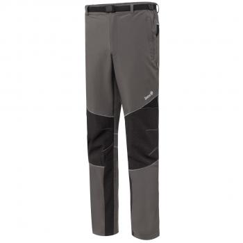 Izas Coruna Pantalón de montaña, Hombre, Gris Oscuro/Negro, 2XL
