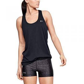 Under Armour Women's Tech Sleeveless T-shirt - Solid Black