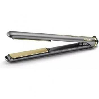 Plancha de Pelo Babyliss Titanium Gold 235ºC 24mm 2513TE Gris/or