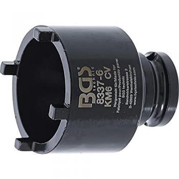 Vaso Almenado para Tuercas Ranuradas con Pines Externos KM6 - BGS 8337-6