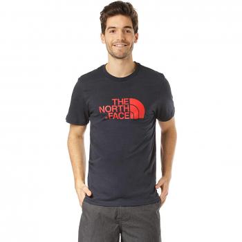 The North Face Easy Camiseta, Hombre, Urban Navy/Fiery Red, L