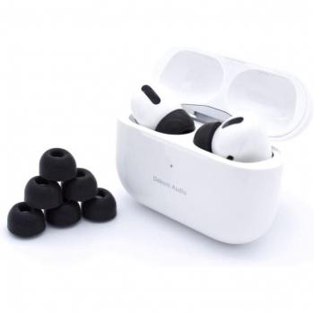 Dekoni Audio Bulletz for Airpods Pro - Memory Foam Earphone Tips, Large Size, 3-Pack