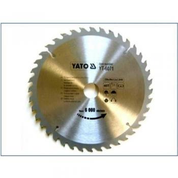 Yato YT-6071 - Sierra circular con carburo 250 x 40 x 30 mm