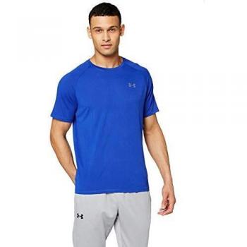 Under Armour Tech 2.0 Short Sleeve T-Shirt - Men's, Dark Blue/Royal/Graphite, Size: Medium