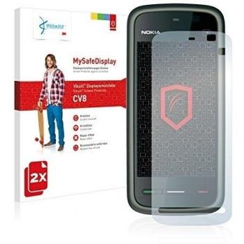 2x Vikuiti MySafeDisplay protector de pantalla CV8 de 3M para Nokia 5230