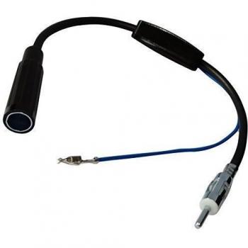 AERZETIX: Amplificador para antena autoradio DIN 30cm 12V AM/FM 20dB/12dB