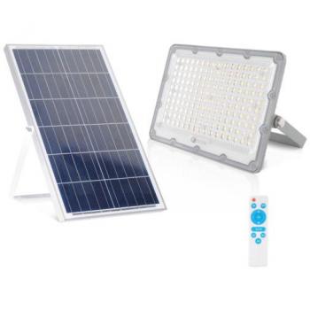 Foco LED Exterior con Panel Solar, Batería y Mando a Distancia 100W IP65 174100