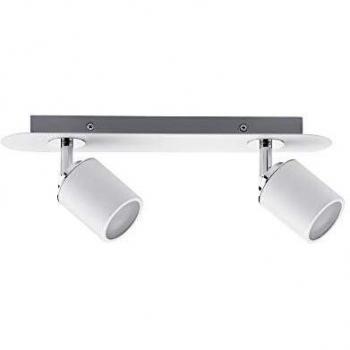 Proyector Paulmann Tube IP44 2x10W GU10 Blanco/Cromo 230V Metal