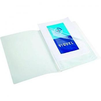 Viquel - Lote de 20 fundas, propyglass, A3, color transparente