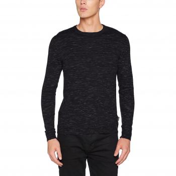 JACK & JONES Jorgrow Knit Crew Neck Noos, Suéter para Hombre, Gris