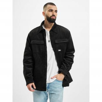 Urban Classics Men's Black Corduroy Shirt Jacket