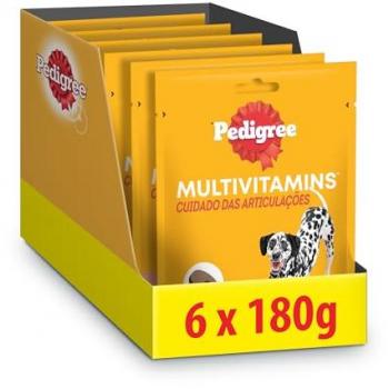 Pedigree Multivitamins Snacks Masticables Suaves para Articulaciones 6 x 180 g