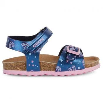 Sandalias Geox Chalki para Bebé, Transpirables, Color Azul Oscuro