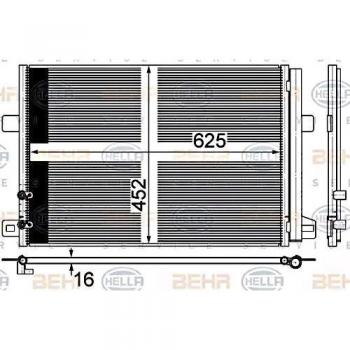 Hella 8FC 351 345-044 Sistemas de Aire Acondicionado