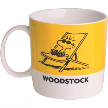 Excelsa Peanuts taza Latte 230 ml, Bone China, multicolor, 8.9 x 11 x 8.5 cm
