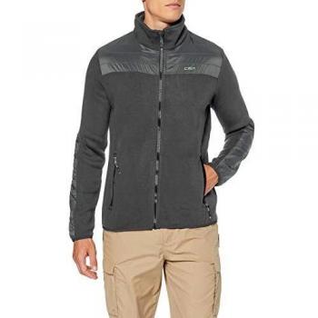 CMP - Chaqueta de Forro Polar para Hombre, Todo el año, Hombre, Color Jungle, tamaño 48
