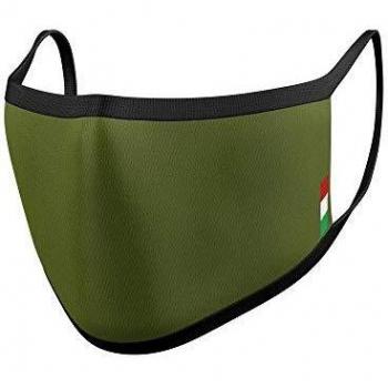 Relaxsan unima verde oscuro z banda de cortesia boca nariz z ultraligera y transpirante hilo dryarn y plata xstatic lavable y reutilizable