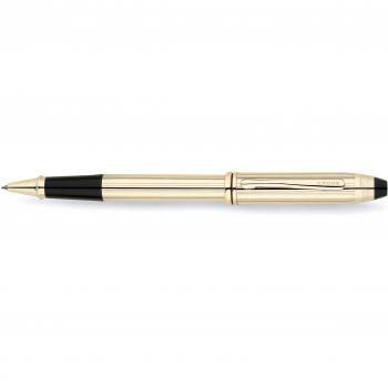 Cross Townsend - Bolígrafo roller, color oro de 10kts