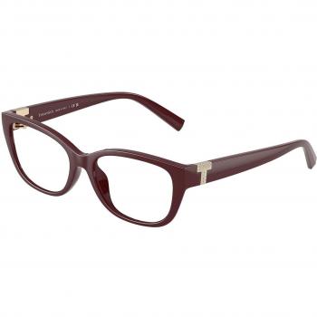 Gafas Recetadas para Mujer Borgoña Tiffany & Co. TF2254BU 8389 - Tamaño 54mm - Bloqueo de Luz Azul Disponible