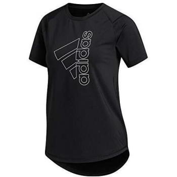 adidas Tech Bos tee Camiseta de Manga Corta, Mujer, Black/White, S