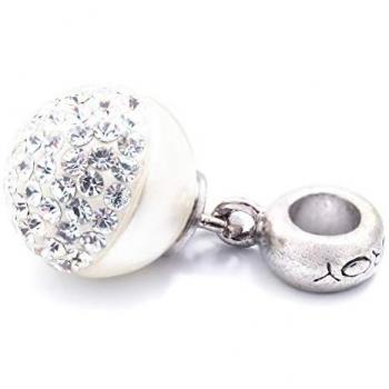 Abalorio Viceroy Mujer VMM0263-20 - Elegante Diseño, 1 cm, Plateado