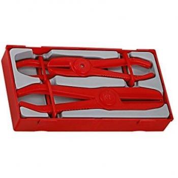 Juego de 3 tenazas ligeras y no conductivas para mangueras Teng Tools TTHC03