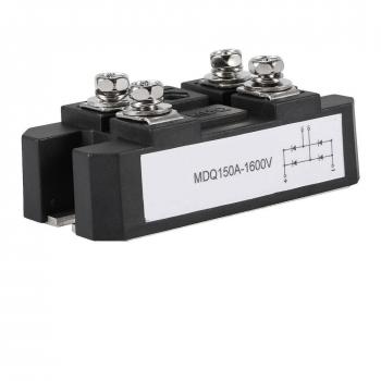 1pc Módulo rectificador de fase simple Puente de diodo rectificador 4 terminales MDQ 150A / 1600V