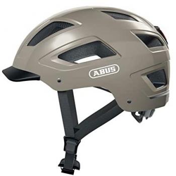 Abus Hyban 2.0 Monument Grey XL Helmet with LED Light