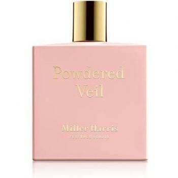 Miller Harris Powdered Veil Eau de Parfum for Women | Pink Pepper, Rhubarb, Patchouli Notes | Natural Raw Materials & Vegan | No Phthalates or Artificial Colours - For Day & Evening Use