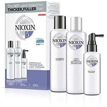 Nioxin - Trial Kit de 3 pasos - Tratamiento para Cabello tratado con químicos ligeramente debilitado