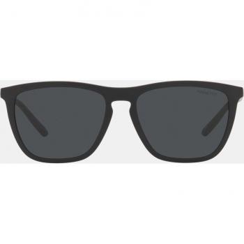 Arnette Fry AN 4301 Sunglasses, Unisex, Matte Black, Dark Grey Lenses, Size: 55 MM