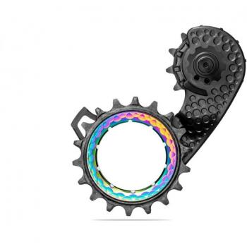 A.B. Jaula Hollowcage Shimano 8100 Carbon ArcoIris