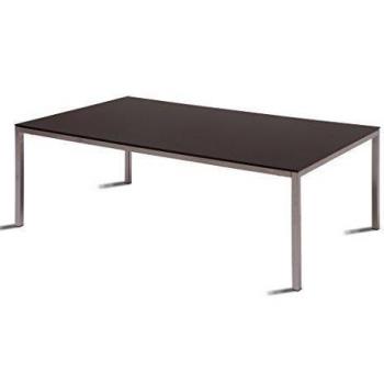 Eurosilla Manhattan - Mesa de centro, 35 x 60 x 100 cm, color negro