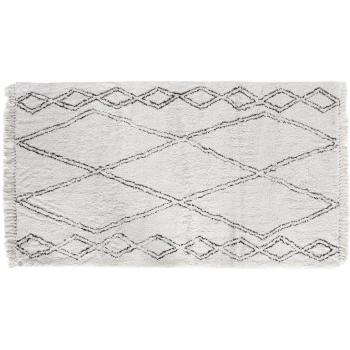Alfombra Home ESPRIT 300 x 200 cm Beige Boho con altura de 24 mm