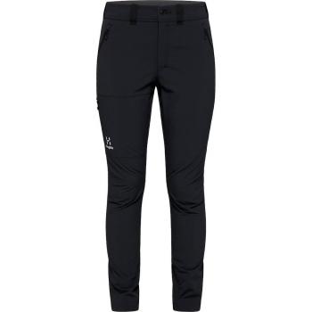 Haglöfs Morän Softshell Slim Pant - Pantalón de montaña para mujer, color negro, talla 42