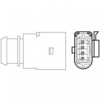 Sonda Lambda MAGNETI MARELLI 466016355170 - Sonda lambda de alta precisión, compatible con múltiples vehículos, fabricada por Magneti Marelli, número de referencia 466016355170