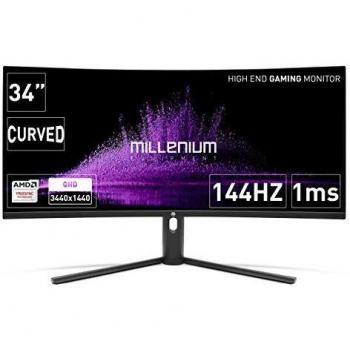 Millenium MD34PRO - Monitor Curvo Gaming de 34 QHD