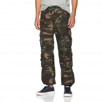 Brandit Pure Vintage Cargo Pants - Olive Camouflage - 5XL Male