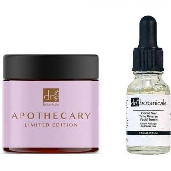 DR. BOTANICALS Coco Noir Time Reverse Sérum Facial + Aceite de Coco y Sandía Superfood Cleanser