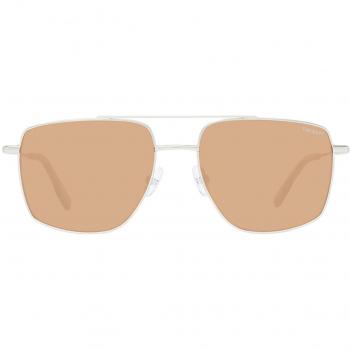 Hackett HSK1150 Polarized 405P Men's Sunglasses Silver Size 55