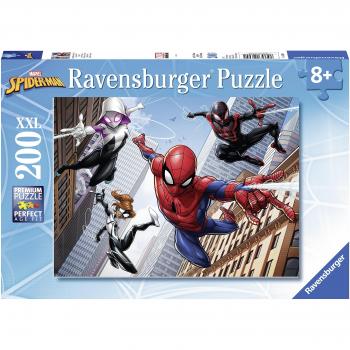 Puzzle Ravensburger Spider-Man 200 Piezas XXL - Los Poderes de la Araña, A partir de 8 años