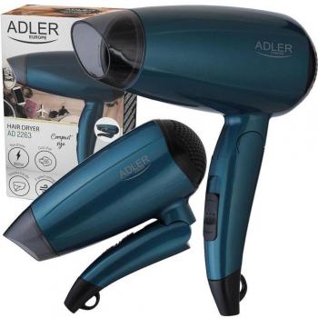 Secador de Pelo Adler AD 2263 Azul Blanco 1600 W - 1800 W