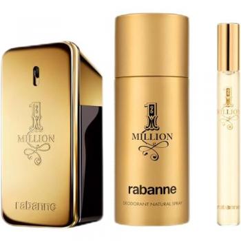 Set de Regalo Paco Rabanne 1 Million Eau de Toilette 50ml + Desodorante Spray 150ml + Eau de Toilette 10ml