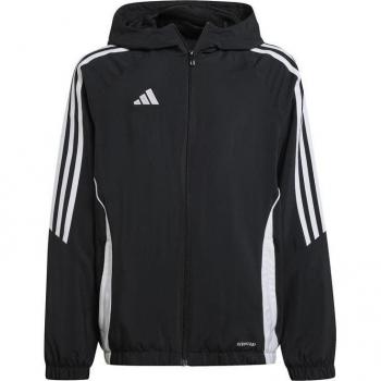 Adidas Tiro24 Kids Waterproof Windbreaker Jacket Black