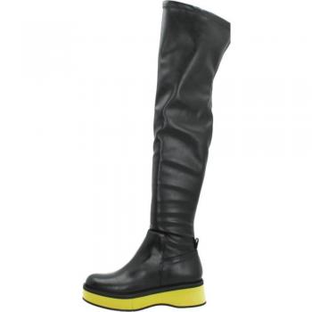Botas de Mujer Paloma Barcelo Esme Strech Vegan Leather Negra