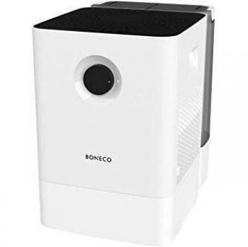 Boneco W300 - Lavador y Humidificador de Aire 2 en 1, Blanco y Negro, Capacidad de 12 L, Ideal para Espacios de hasta 60 m²