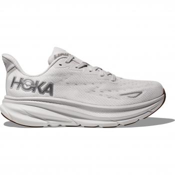 HOKA Women's Clifton 9 Road Running Shoes in Nimbus Cloud/White, Size 6.5