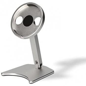 Soporte Escritorio Cargador Inalámbrico MagCharge, Rotación 360°, Material Aluminio Compatible con MagSafe