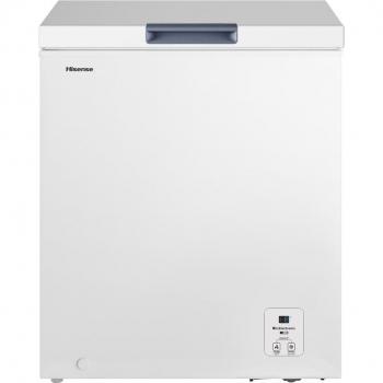 Congelador Arcón Hisense FT184D4AWYE, Cíclico, 142 litros, 0.63 metros, Blanco, Clase Energética E