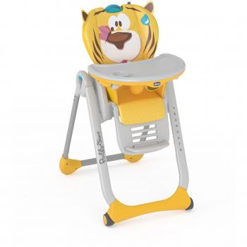Chicco Polly 2 Star - Trona divertida y compacta, para niños de 0 a 3 años, colección 2017, diseño tigre